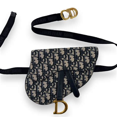 Dior Christian Dior Saddle Oblique Belt Bag | Grailed