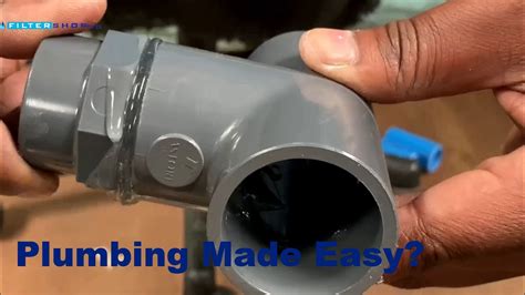 How To Pvc Weld Glue In 30 Seconds Youtube