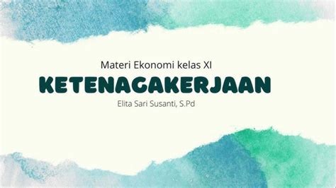 Soal And Kunci Jawaban Ekonomi Kelas 11 Sma Halaman 88 Aktivitas 1 Jenis Jenis Tenaga Kerja