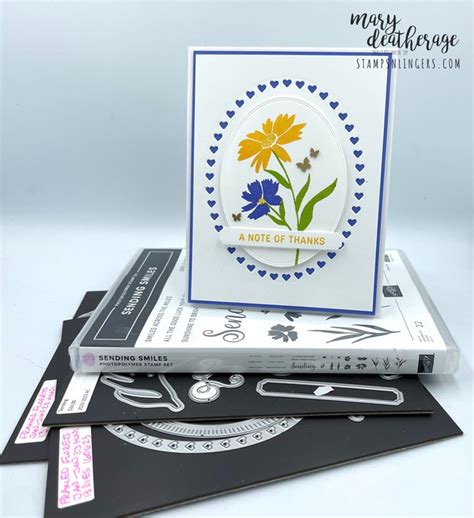 Framed Florets Sneak Peek With Sending Smiles Cas Card With Video