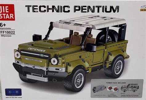 Конструктор Техник Land Rover Defender Лэнд Ровер, набор 580 деталей ...