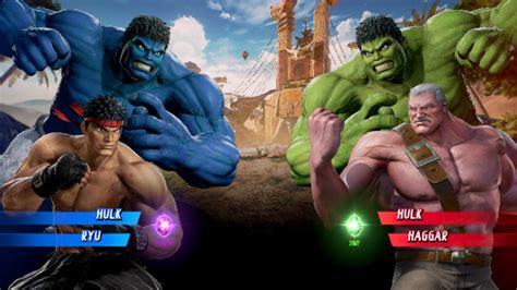 Hulk Ryu V S Hulk Haggar Very Hard Marvel Vs Capcom Infinite Game