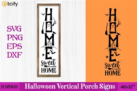 Home Sweet Home Porch Sign Graphic by etcify · Creative Fabrica