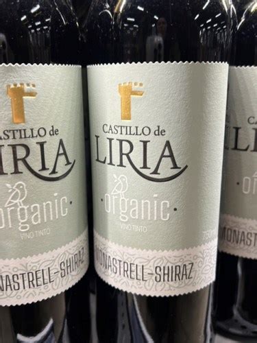 Castillo de Liria Organic Monastrell Shiraz Vivino España