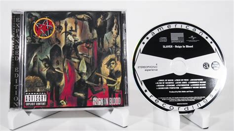 Slayer Reign In Blood CD Unboxing YouTube