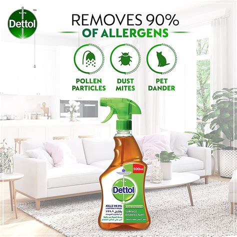 Dettol Original Anti Bacterial Surface Disinfectant Liquid Trigger 500ml Hygieneforall