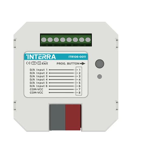 Knx Ch Binary Analog Input Mod L Termostatl Interra