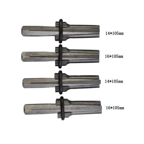 4 Set Plug Wedges Feather Shims Rock Stone Splitter Hand Tools 16mm