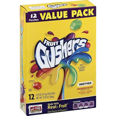 Betty Crocker Fruit Gushers Value Pack Fruit Snacks Foodtown