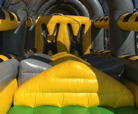 Toxic Drop Inflatable Obstacle Course Cincinnati A Amusement Party