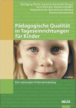 P Dagogische Qualit T In Tageseinrichtungen F R Kinder Ein Nationaler