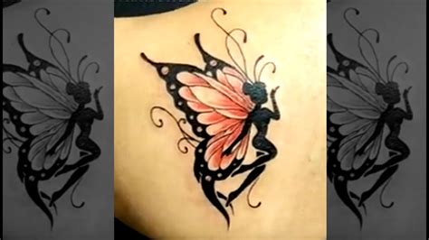 Butterfly Angel Tattoo Design Youtube