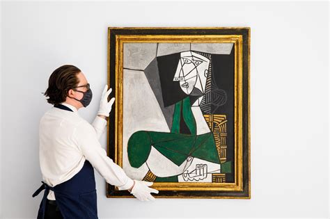 Rare Picasso Portrait Of Françoise Gilot Comes To Market For First Time In 35 Years Martin Cid