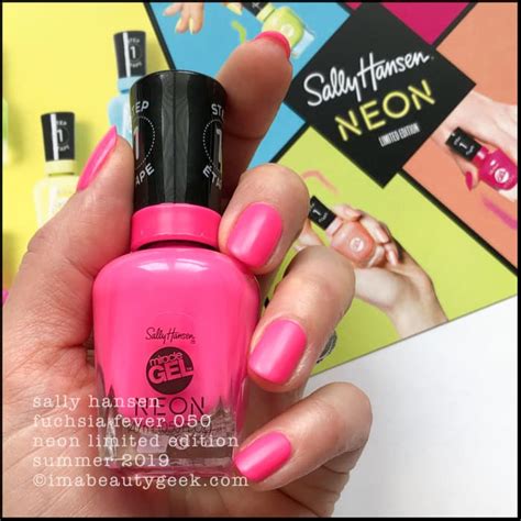 SALLY HANSEN NEON COLLECTION SUMMER 2019 Beautygeeks