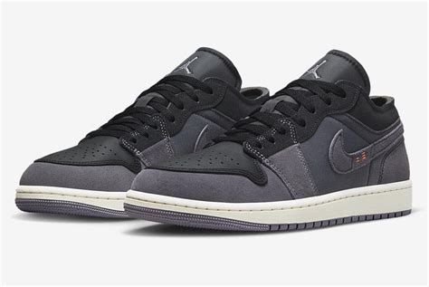 Air Jordan Low Inside Out Black Grey Dn Release Date Sbd