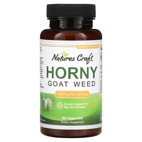 Natures Craft Horny Goat Weed Mg Capsules