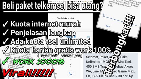 Dial Paket Internet Telkomsel Unlimited Cara Dapetinnya Bonus Dial