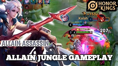 Allain Jungle Kuat Banget Buat Push Rank Honor Of Kings Youtube