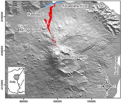 Etna La Colata Lavica Del A Randazzo