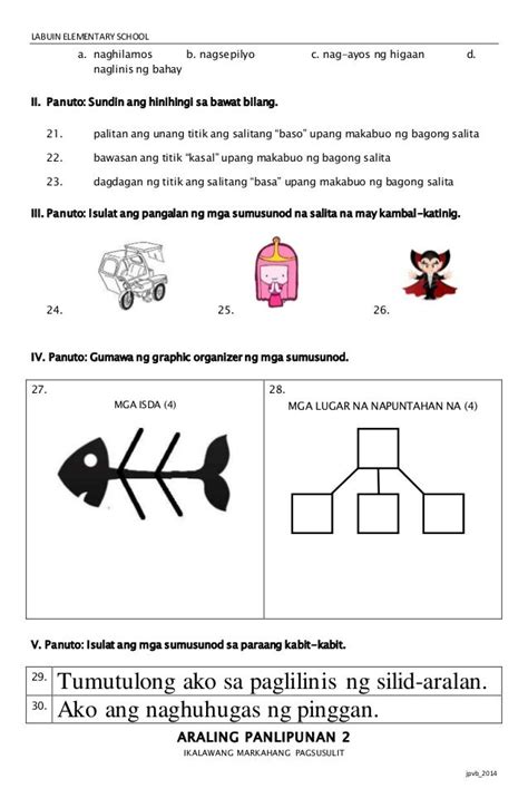 Second Periodic Test Grade 2