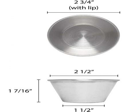 Salsera De Acero Inoxidable De Onzas King Metal Sc