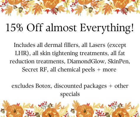 November Specials Skin By Design Dermatology And Laser Center Pa San