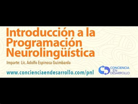 Introducción a la PNL Clase 2 YouTube