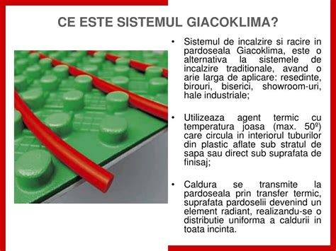 PPT PREZENTARE DE PRODUS SISTEMUL GIACOKLIMA DE INCALZIRE SI RACIRE