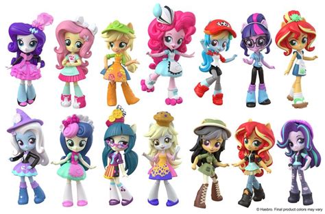 ArtStation - My Little Pony: Equestria Girls Mini - Mall range lineup ...