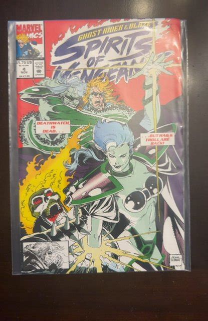 Ghost Riderblaze Spirits Of Vengeance 4 1992 Ghost Rider Comic