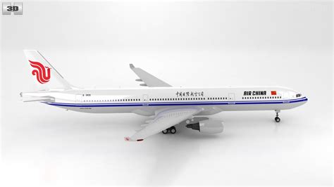 360 view of Airbus A330-300 3D model - Hum3D store