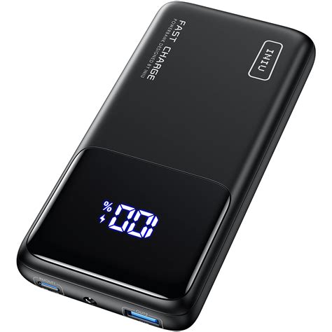 Buy Iniu Portable Charger W Usb C Power Bank Fast Charging With