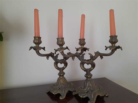 Candelabros Em Bronze Ramalde Olx Portugal