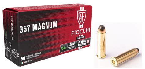 FIOCCHI cal 357 Magnum SJSP 50 Armes catégorie B sur armurerie