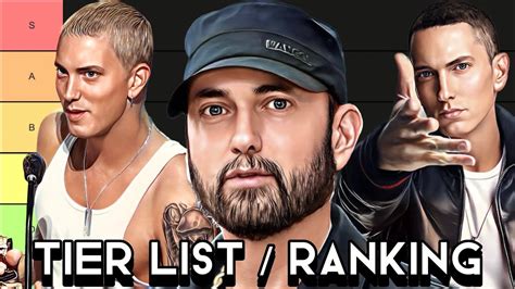 Eminem Album Tier List Ranking YouTube