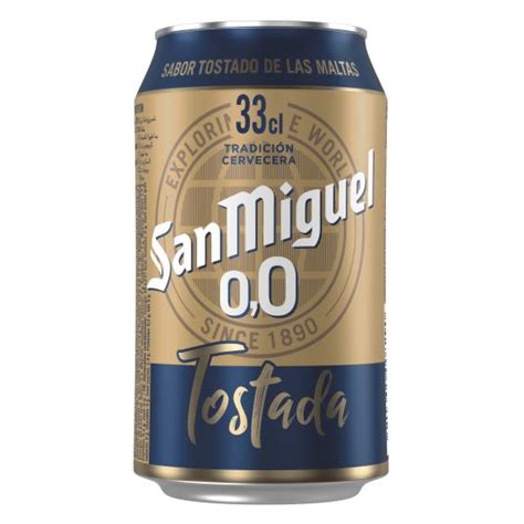 CERV AMSTEL ORO 0 0 TOSTADA LATA 33CL Supermercados Ruiz Galan