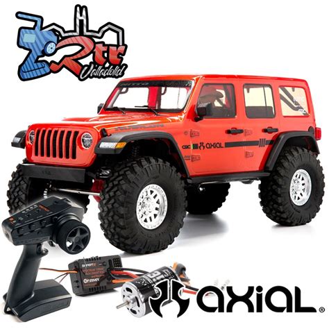 Axial Crawler Scx10 Iii Jeep Jl Wrangler Rubicon 110 Rtr Anaranjado