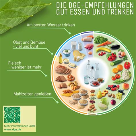 Ernährungsempfehlungen der DGE Bundesverband Kehlkopf und Kopf Hals