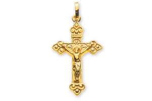 Kreuz Gelbgold Mit Christus H Mm B Mm Wassner Webshop