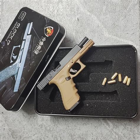 Mini Toy Gun Model Keychain Para Adultos E Crian As Montar Desmontar