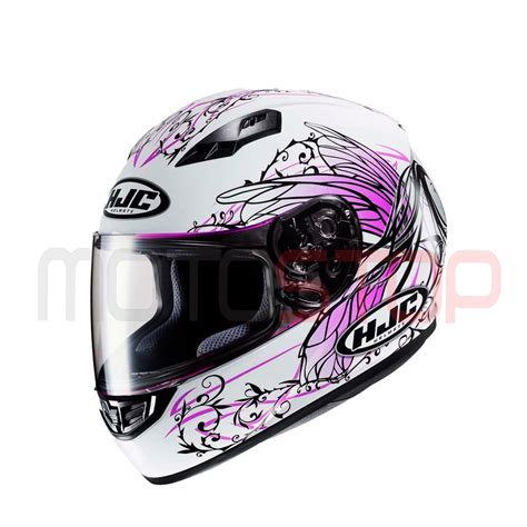 Casco Hjc Cs Naviya Blanco Rosado