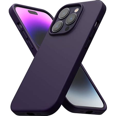 elago Funda Silicona Líquida Compatible con iPhone 14 Pro MAX Case 6 7