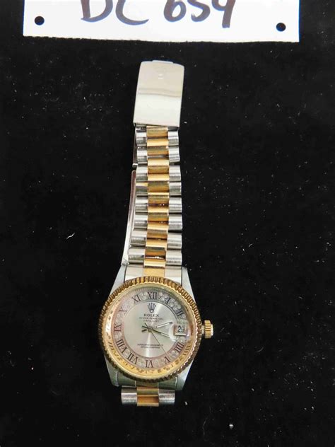 Modern Knock Off Rolex Oyster Perpetual Dale Just Mens