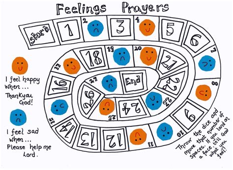 Flame Creative Childrens Ministry Feelings Prayer Game A Way To