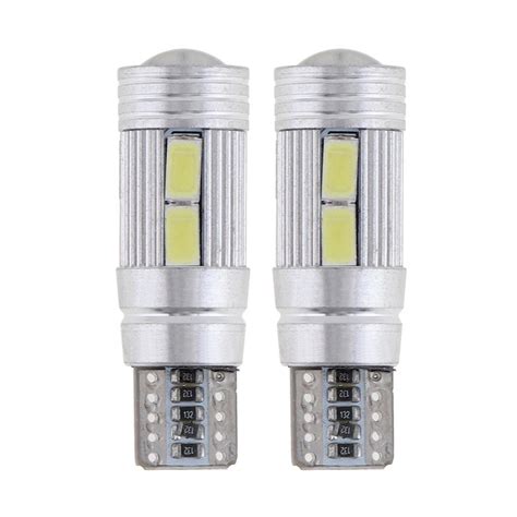 Buy 5630 T10 10SMD Car Auto LED Interior Light Bulb No Error Parking