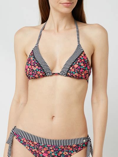 S Oliver Red Label Bikini Oberteil In Triangel Form Mit Neckholder