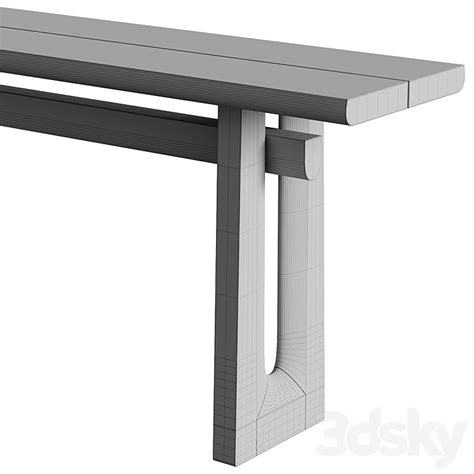 Poliform Nara Console Console 3D Model