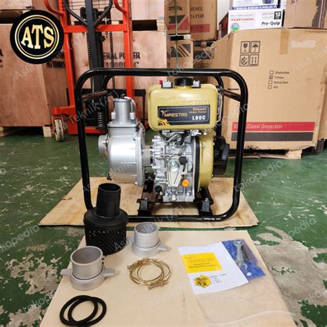 Promo Pompa Diesel Alkon Irigasi 3 Inch Waterpump Solar Starke Dwp80