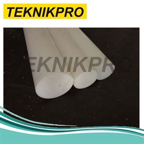 Jual Ptfe Teflon As Rod Teflon Tahan Panas Dia Mm X Cm Jakarta