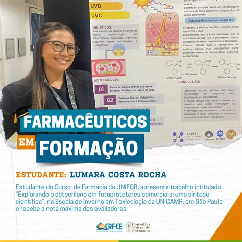 Notícia Farmacêuticos em Formação Estudante de Farmácia da UNIFOR